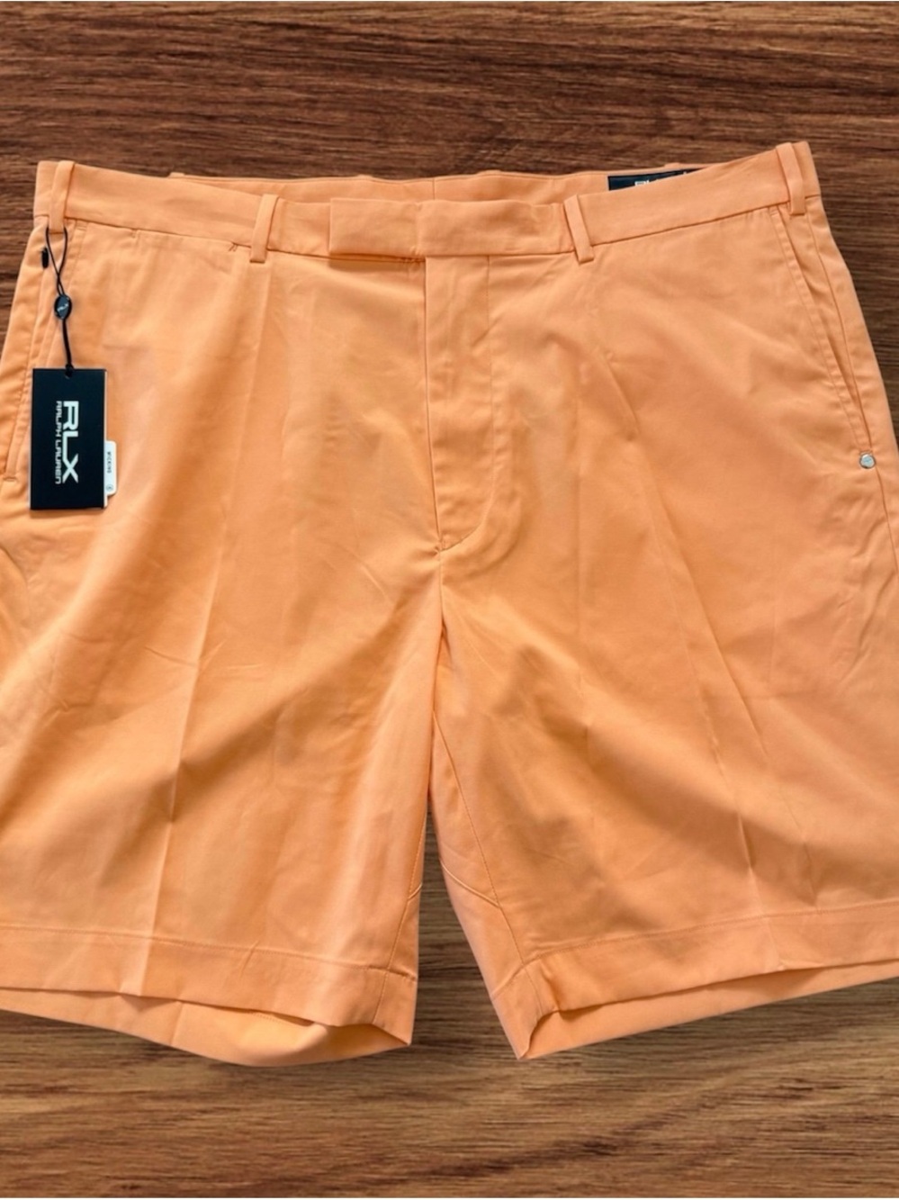 Ralph Lauren RLX Golf Tailored Fit Shorts Orange Men's Size 40